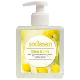 Sodasan Flaschen Seife, Citrus-Olive, 300ml