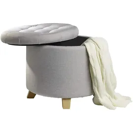 Echtwerk Sitzhocker Mary mit Stauraum,