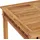 vidaXL Garten-Esstisch 80 x 80 x 80 cm Braun