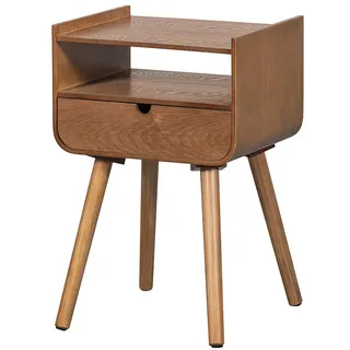 Woood Nachttisch Nils aus Holz, Natur