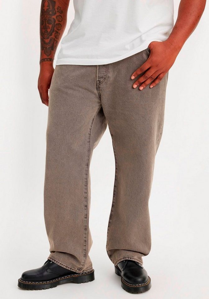 Levi's® Plus Straight-Jeans 501® LEVI'S®ORIGINAL B&T grau 42
