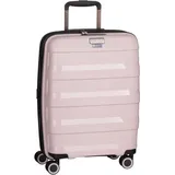 Stratic Straw + Kabinentrolley 55 cm erweiterbar 4 Rollen 36 l - Rosa