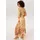 Aniston CASUAL Wickelkleid Braun/Mehrfarbig 42