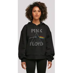 Kapuzenpullover F4NT4STIC "Pink Floyd", Damen, Gr. S, schwarz, Obermaterial: 100% Baumwolle, casual, oversize, Langarm, Pullover, Print