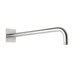 Herzbach Living Spa iX Brausearm 17960450209 Edelstahl, 450mm, Wandanschluss