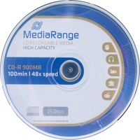 MediaRange CD-R 900MB 48x 25er Spindel