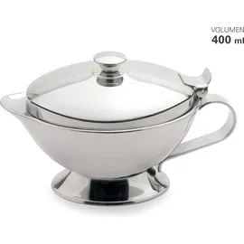 Weis Thermo-Sauciere aus Edelstahl doppelwandig 400 ml