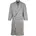 Herren Robe Morgenmantel Baumwolle Logo Grau 2XL