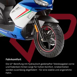 PRIKE P19 50 ccm 3,1 PS 45 km/h Blau