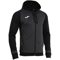 Joma Lider Kapuzen-Trainingsjacke 151 - antrazith/schwarz