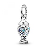 Pandora Charm Moments Fisch mit blauen Schuppen 799428C01