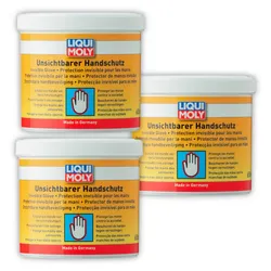 3x 650ml LIQUI MOLY 3334 Handschutz Unsichtbarer Handschutz Werkstatt Anti Fett