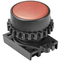 TRU Components TC-10343984 S3PR-P1R Drucktaster Knopf Rot