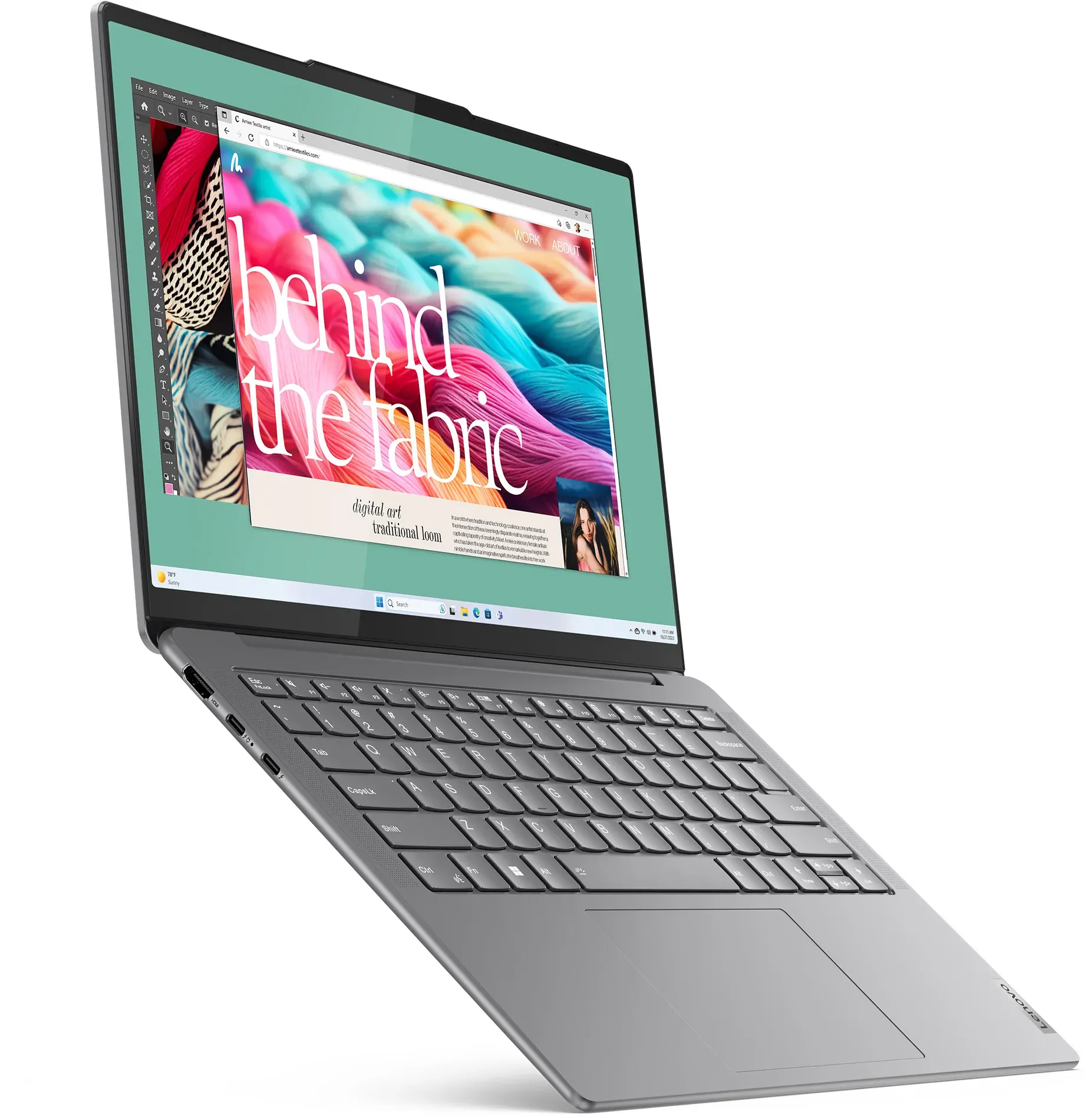 Lenovo Yoga Slim 7-14IMH G9 (Alu, luna grey)
