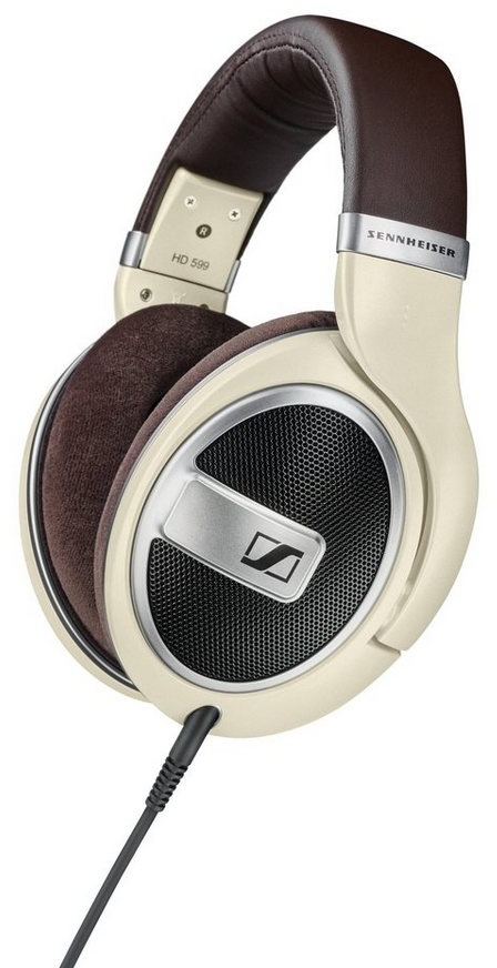 Sennheiser HD 599 Over-Ear-Kopfhörer (Sennheiser Wandlertechnologie, Kabelgebunden) weiß