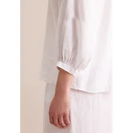 Seidensticker Leinen-Bluse in weiß, - 38,