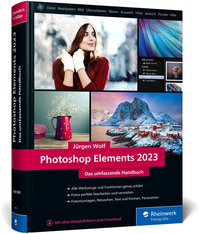 Photoshop Elements 2023 - Jürgen Wolf, Gebunden