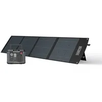 Balderia Power Set - Powerstation 300W, faltbares Solarpanel 200W