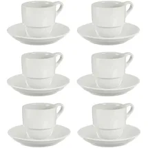 San Ignacio Kaffeetasse 0,2 l Weiß 6 St.