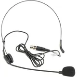 Omnitronic UHF E-FLEX Kopfbügelmikrofon schwarz