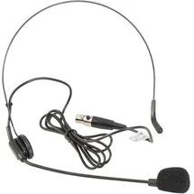 Omnitronic UHF E-FLEX Kopfbügelmikrofon schwarz