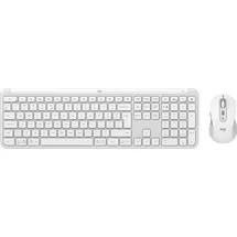 Logitech MK950 Signature Slim Combo Off-White, Logi Bolt, USB/Bluetooth, US (920-012491)