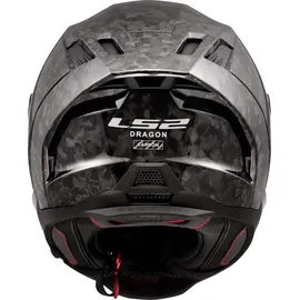 LS2 FF807 Dragon Forged Carbon Schwarz L