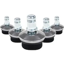 hjh OFFICE Stuhlgleiter 5x STAND FZ I 11mm 100 % Nylon