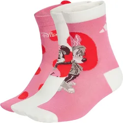 3er Pack adidas x Disney Minnie Maus Socken JH3267 - off white/pink fusion/pink fusion 37-39
