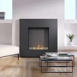 Noble Flame CORVO 1100 BS [moderner Ethanolkamin]: Schwarz