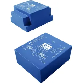 Block FL 18/15 Printtransformator 2 x 115V 2 x 15 V/AC 18 VA 800mA