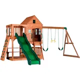 Backyard Discovery Spielturm Hillcrest mit Schaukeln B1808058