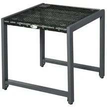 Outsunny Gartentisch 50 x 50 x 50 cm grau