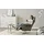 Wohnwert Relaxsessel Mira Leder 81 x 119 x 93 cm Grau mit Relax-Funktion