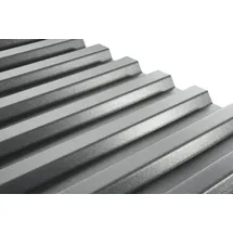 PVC-Wellplatte Trapez 200 x 90 cm grau