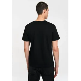 LOGOSHIRT T-Shirt LOGOSHIRT "Spock – Star Trek – Live Long & Prosper", Jungen, Gr. XS, schwarz, 100% Baumwolle, bedruckt, normal, Rundhals, Shirts T-Shirt, mit coolem Frontprint