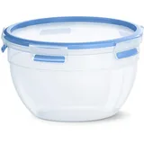 Emsa CLIP & CLOSE - food storage container - blue Transparent,