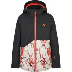 Skijacke ZIENER "ANDERL", Kinder, Gr. 116, beige, Obermaterial: 100% Polyester;Futter: 1. 100% Polyamid, 2. 100% Polyester;Wattierung: 100% Polyester;, Jacken