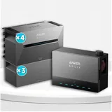 Anker Balkonkraftwerk Anker SOLIX Power Dock - Solarbank Multisystem, (mit 4x Anker Solix Solarbank 3 E2700 Pro und BP2700 (optional)