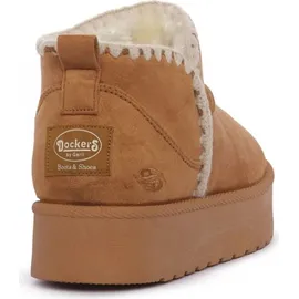 Dockers by Gerli Damen Boots Braun, Größe 37 - Braun