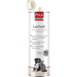 PetVet GmbH PHA Lachsöl für Hunde/Katzen/Pferde