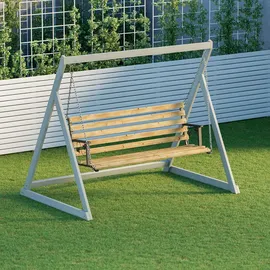 QLS Gestell für Hollywoodschaukel Hängeschaukel Gartenmöbel Schaukelbank Rahmen Stahl