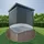Biohort SmartBase PLUS Fundament für Gartenhaus Europa 4 222 x 222 x 65 cm Silber