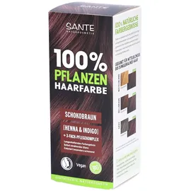 Sante Pflanzenhaarfarbe Schokobraun 02 100 g