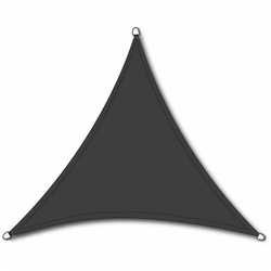 Siena Garden Sonnensegel Solino Sonnensegel grau 180g/m2 HDPE, 3-eckig, 3,6×3,6×3,6m grau