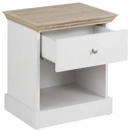 OTTO home Nachtschrank Binz 45 x 35 x 45 cm Weiß