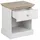 OTTO home Nachtschrank Binz 45 x 35 x 45 cm Weiß