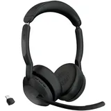 JABRA Evolve2 55 MS Stereo USB Headset Schwarz