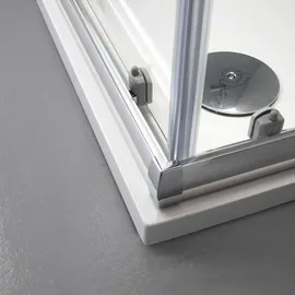 Kiamami Valentina Quadratische Klarglas Duschkabine 90x90 Giada