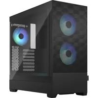 Fractal Design Pop Air RGB Black TG Clear Tint, Glasfenster (FD-C-POR1A-06)